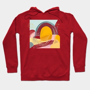 Sun shine abstract Hoodie